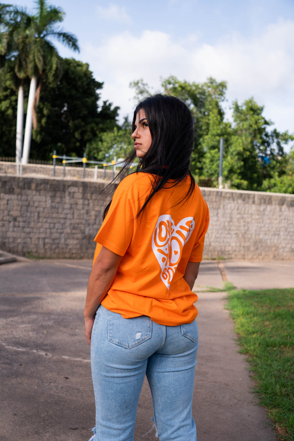 Camiseta LYB - Naranja